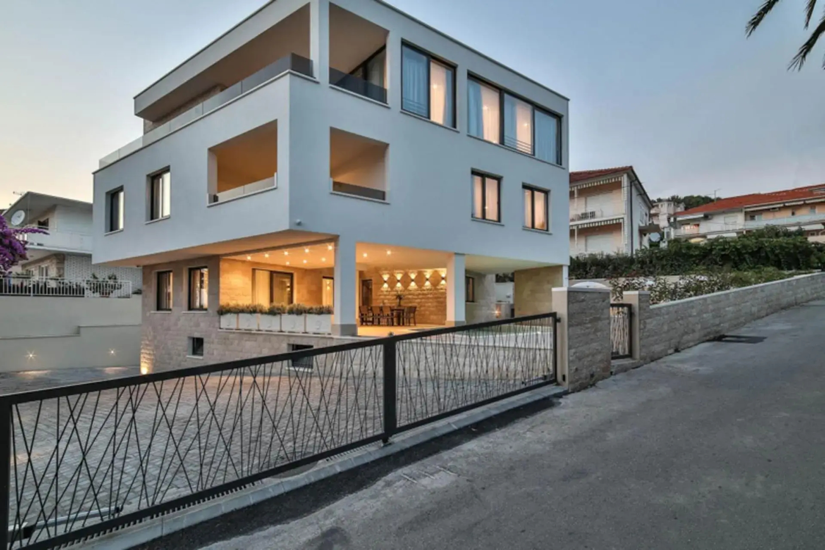 Villa Trogir Palazio A Spectacular 7 Bedroom Villa 90 Metres to The Sea and Promenade