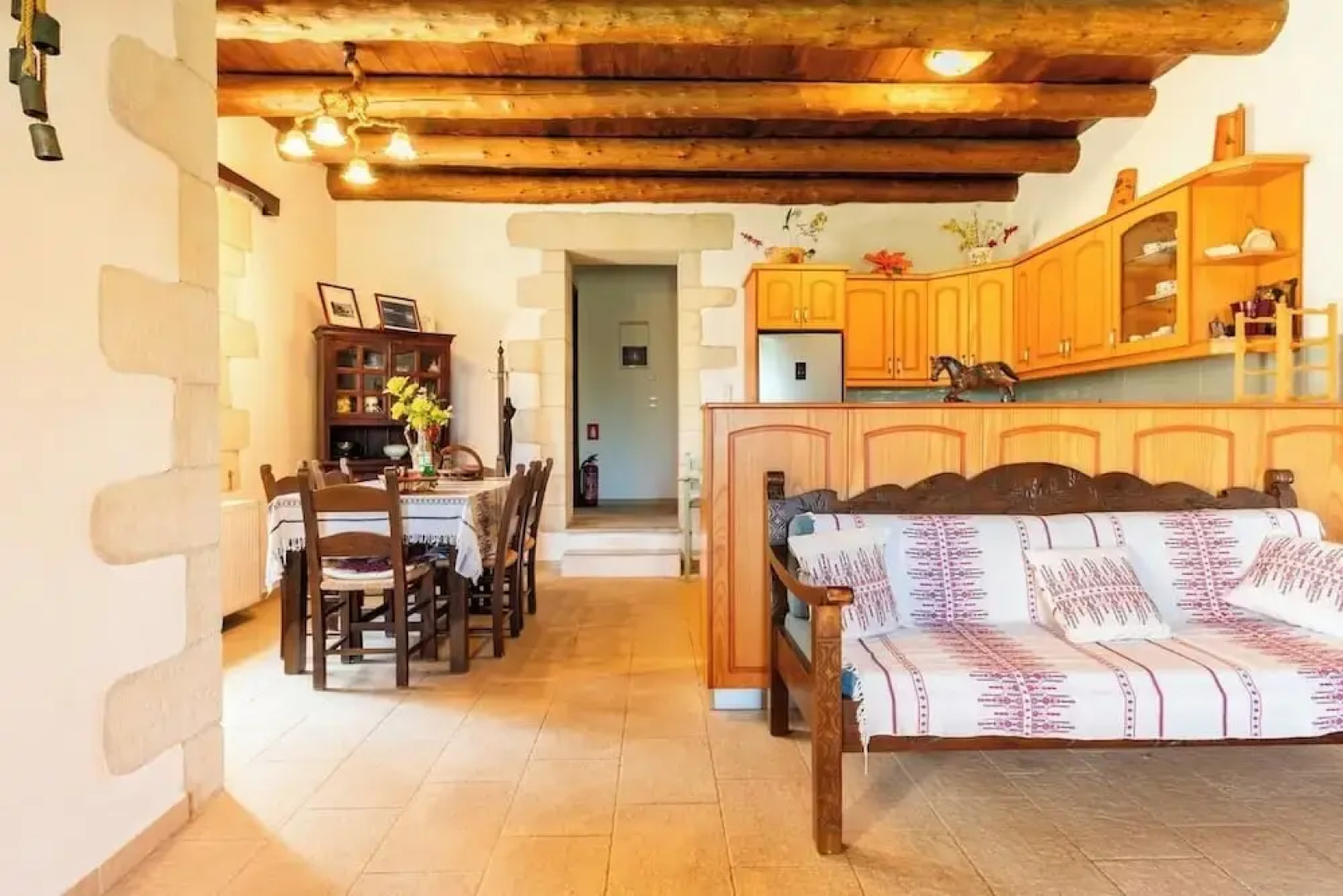 Villa Aloni-traditional Stone Villa With Nice View,pool and Garden