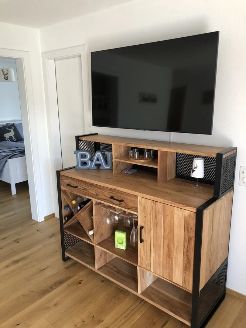Renovated 3 Rooms Apartment in Ruschein Near Laax