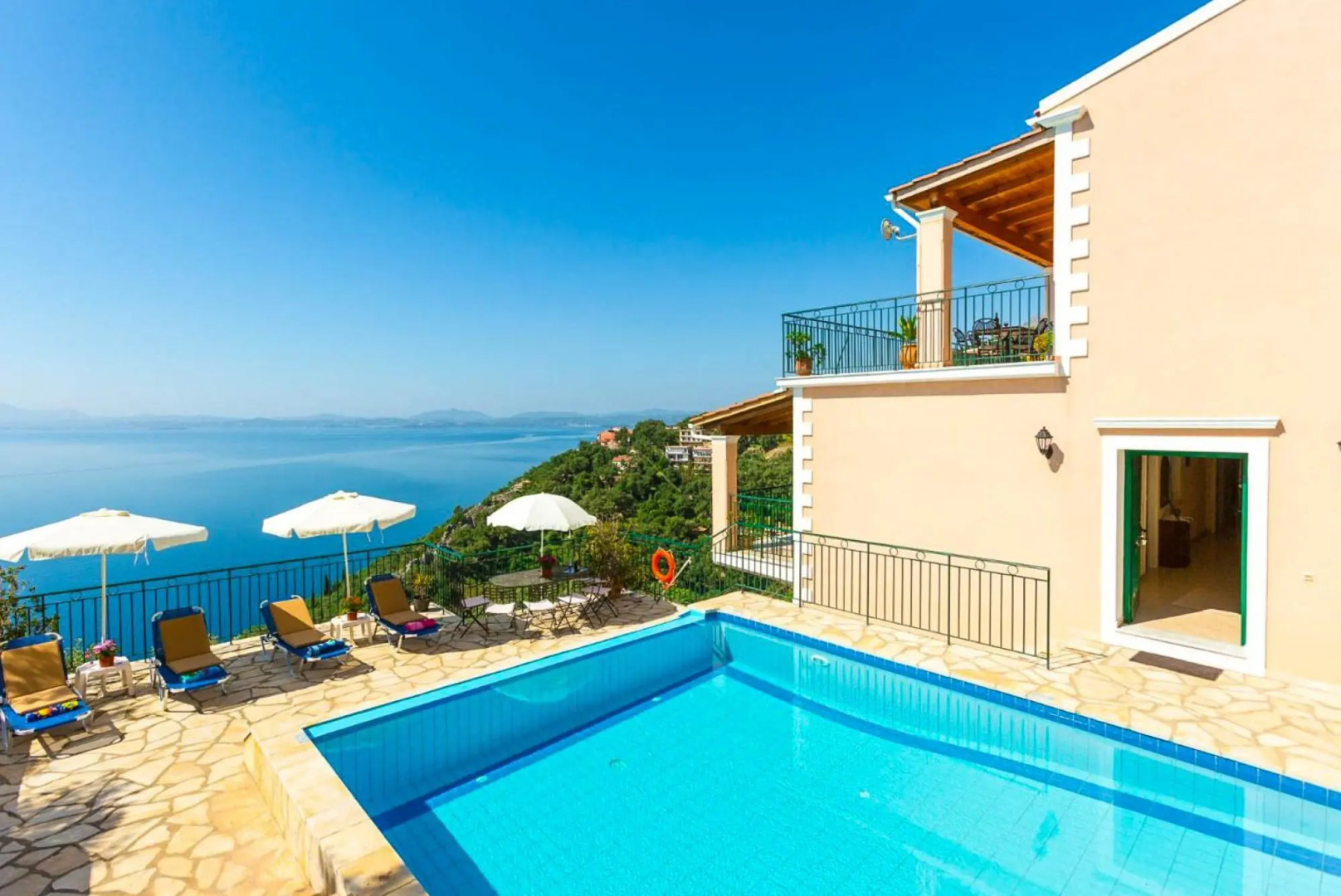 Villa Armandos Large Private Pool Walk to Beach Sea Views A C Wifi - 2452