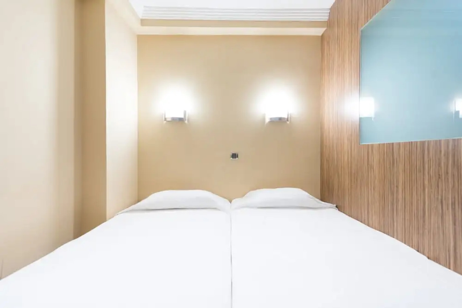 Green water at the beach