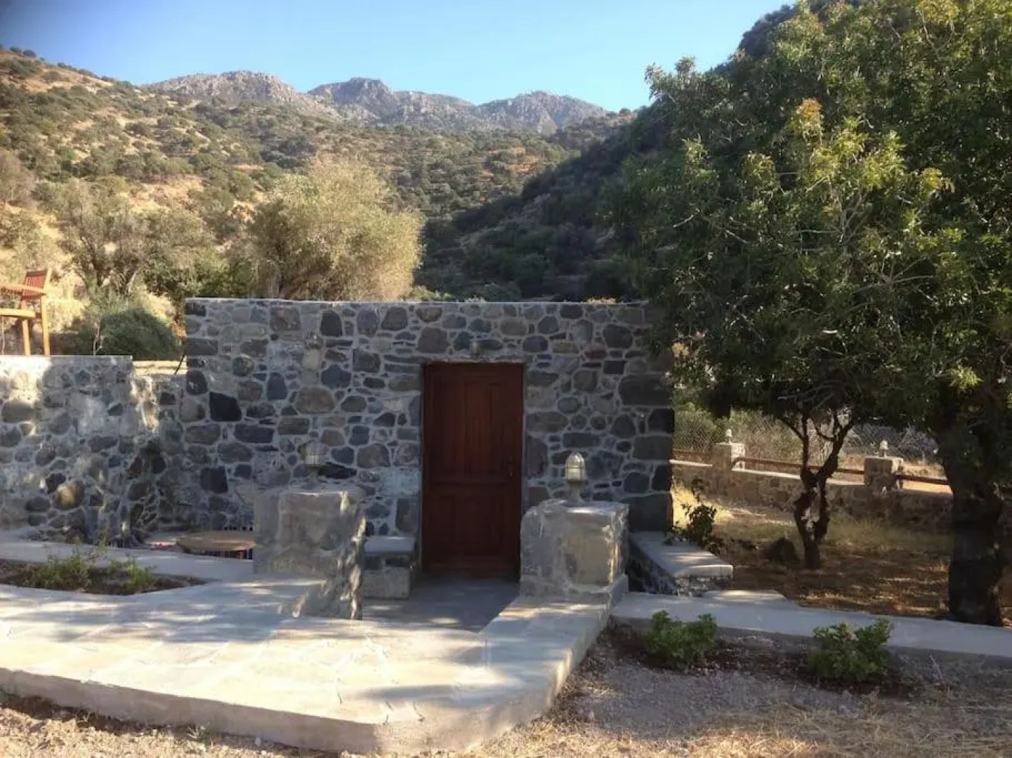 Loutra Olive Gardens Stone House #1