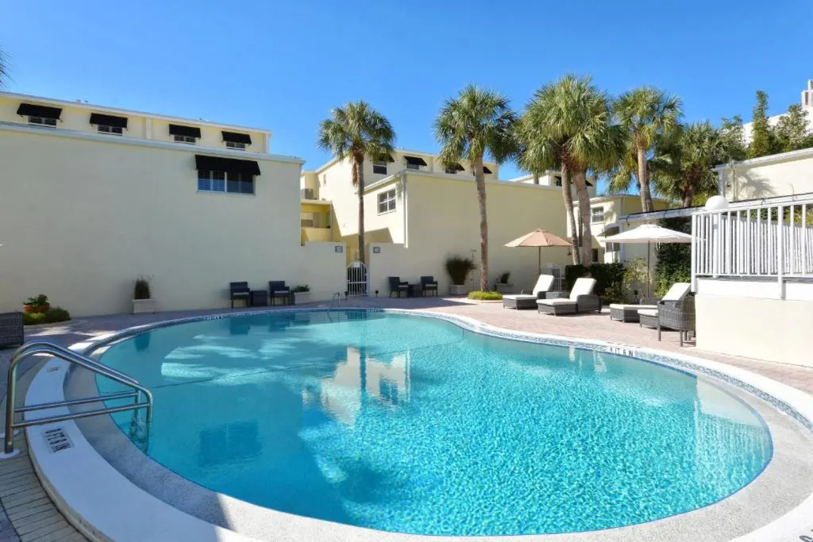 LaPlaya 104A Gulf front Walk right from your lanai onto the private beach