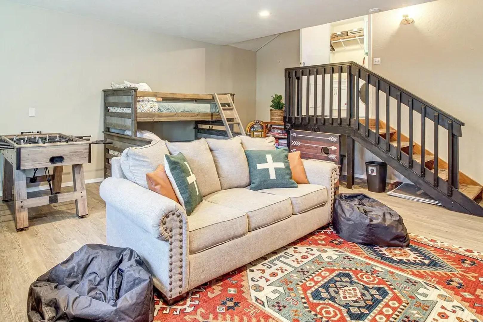 Deck + Game Room: Lakeside 'blue Jay Chalet' Cabin