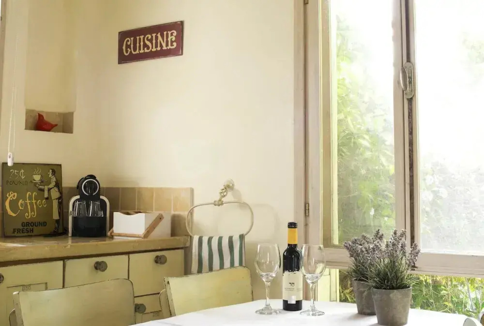 The White Cabins - View