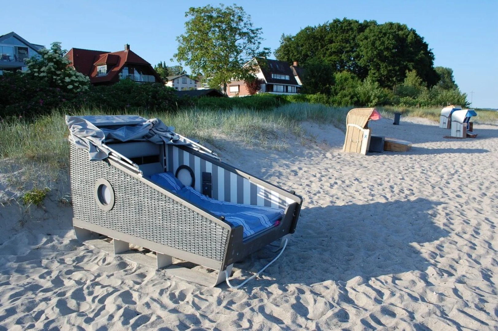 Schlafstrandkorb Nr. 1