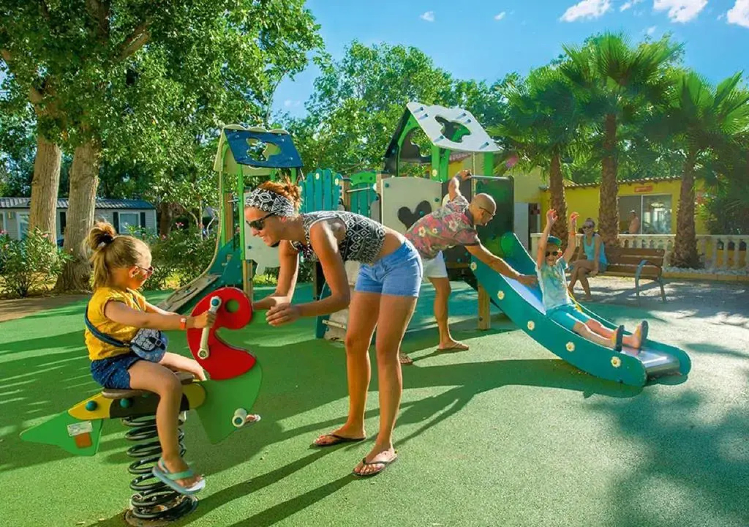 Mobilhome Climatisé 3ch 6p Dans Parc Des 7 Fonts