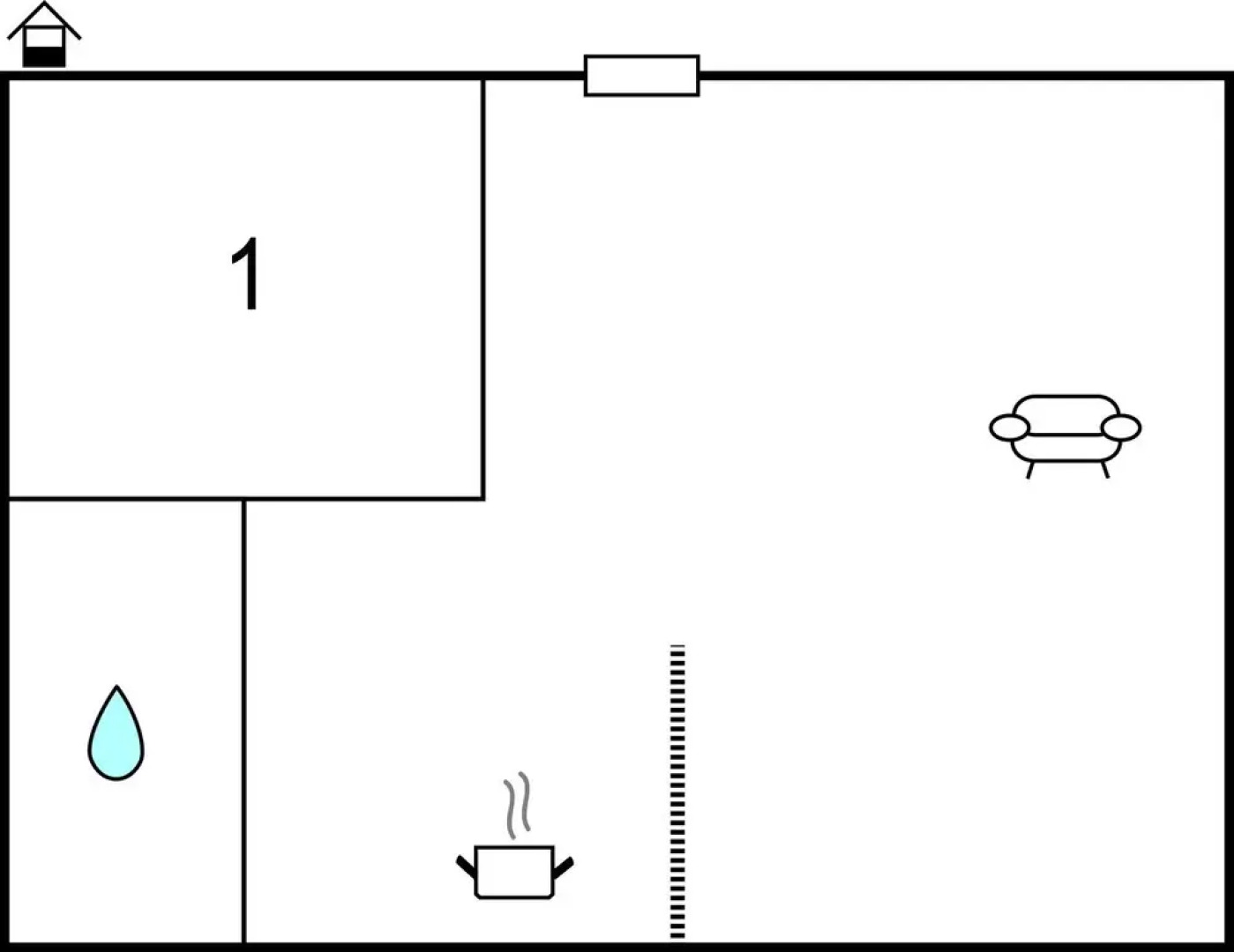 Awesome Home in Steingraben With 1 Bedrooms