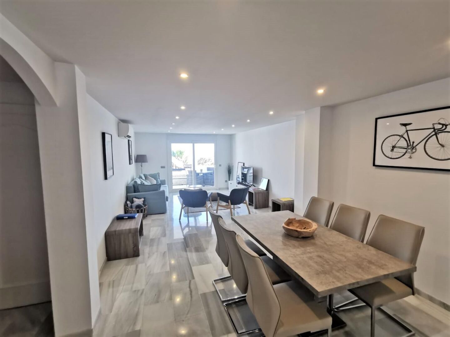 Stunning beachside apartment - Playa Lucera - Mijas Costa - CS126