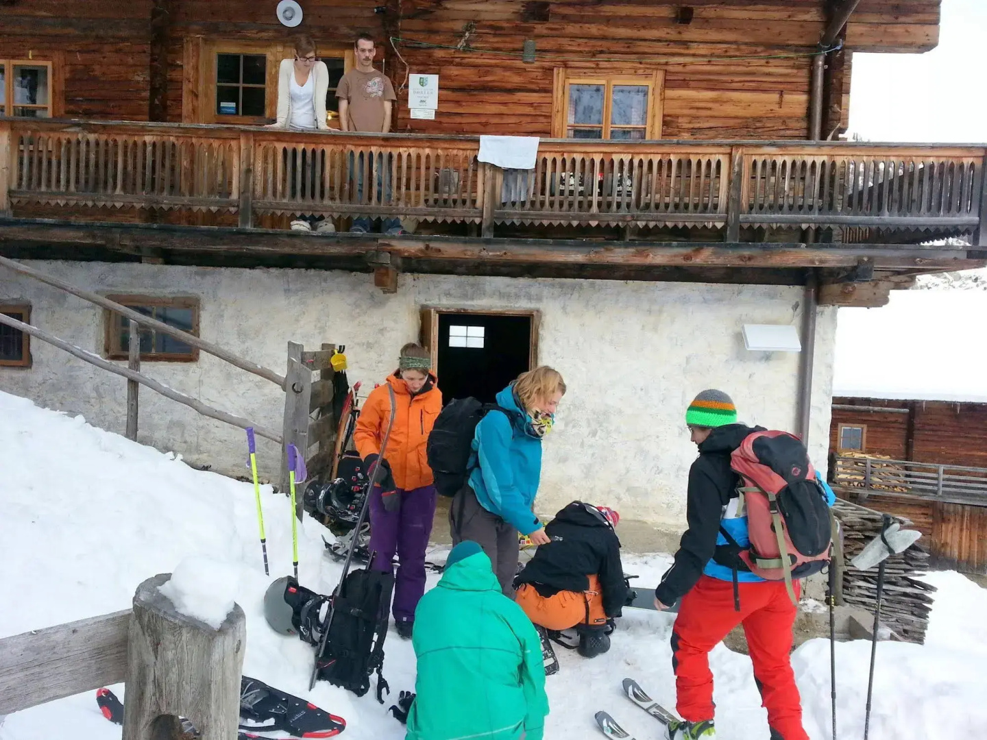 Ferienwohnungen am Berg - Almhütte Alfen