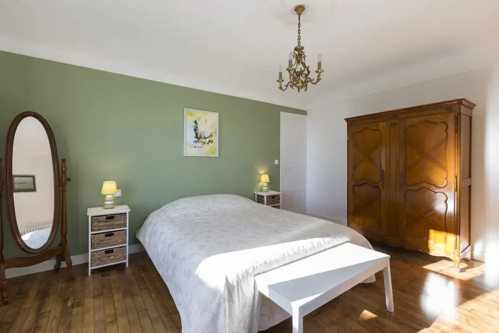 Maison vue mer les pieds dans l'eau