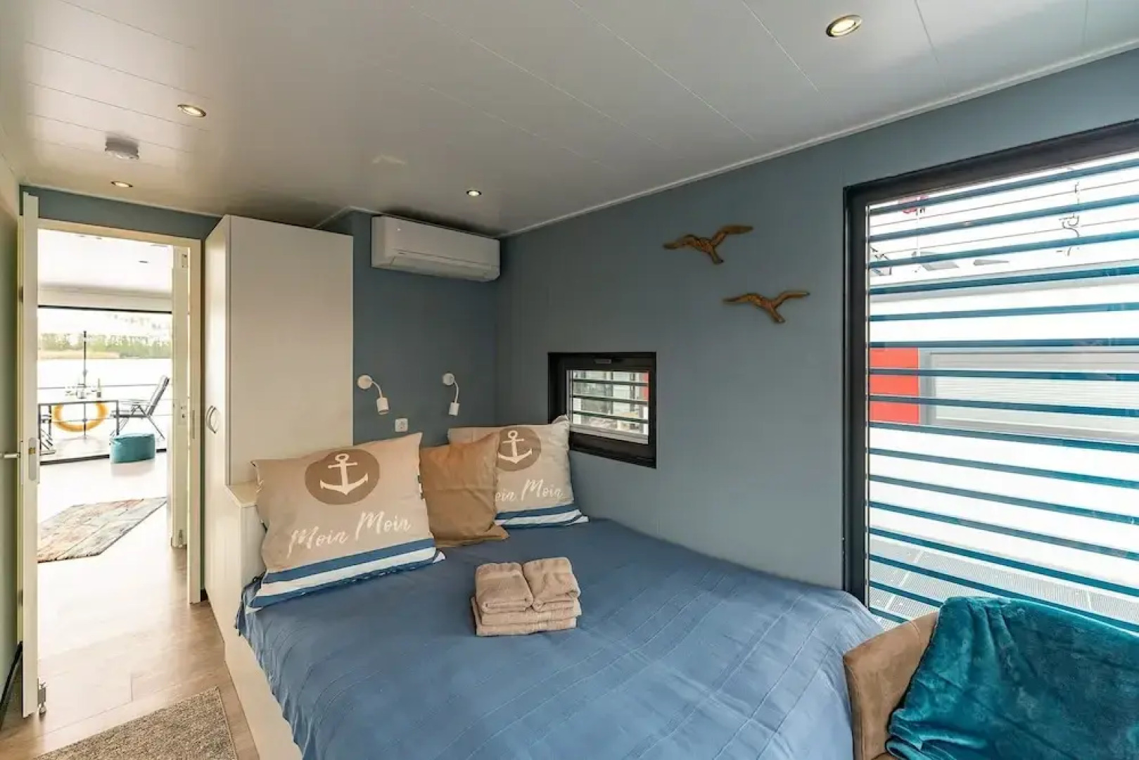 Hausboot am Prerauer Stich in Zehdenick