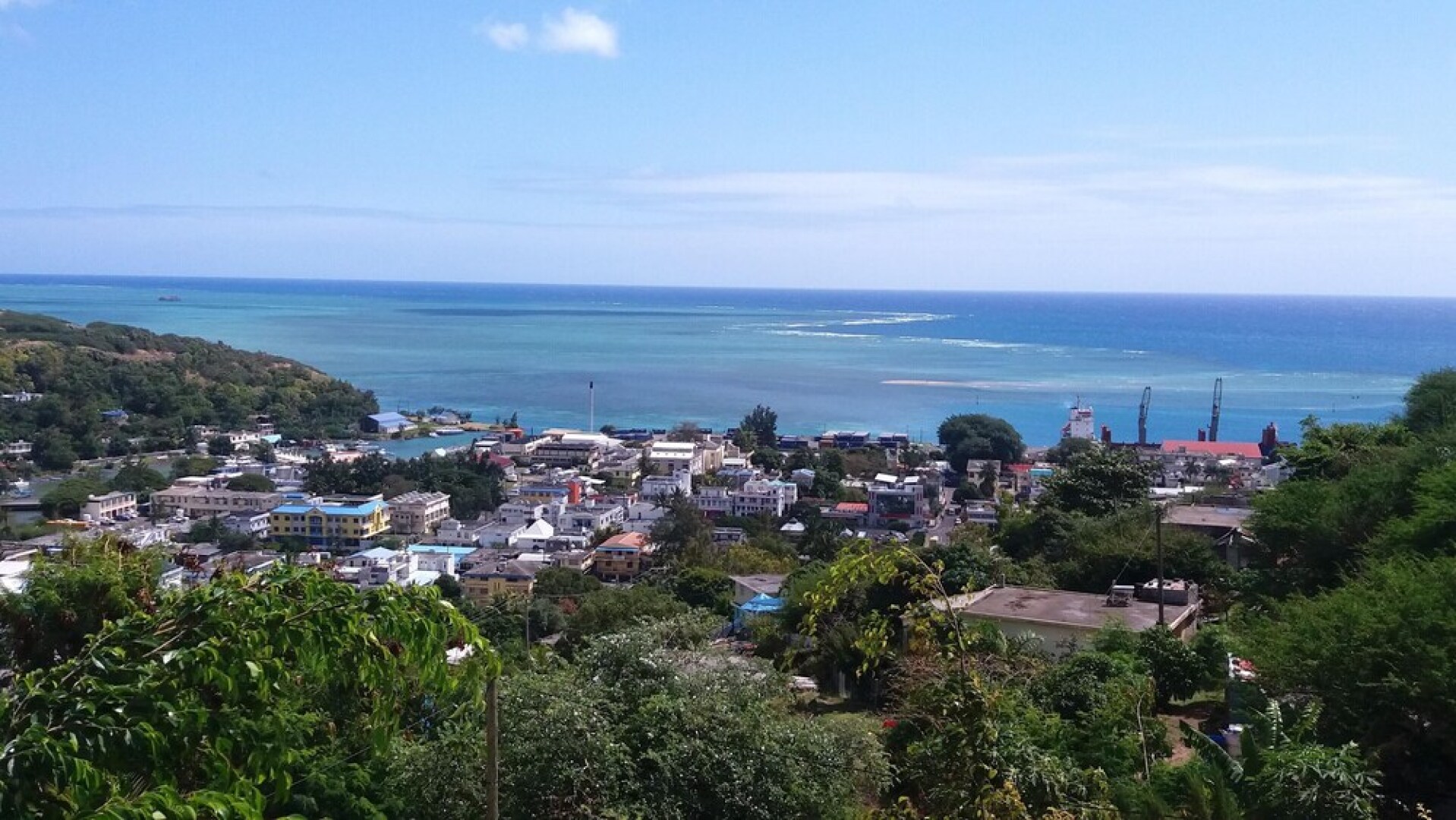 House With 2 Bedrooms in Port Mathurin, With Wonderful sea View, Enclo