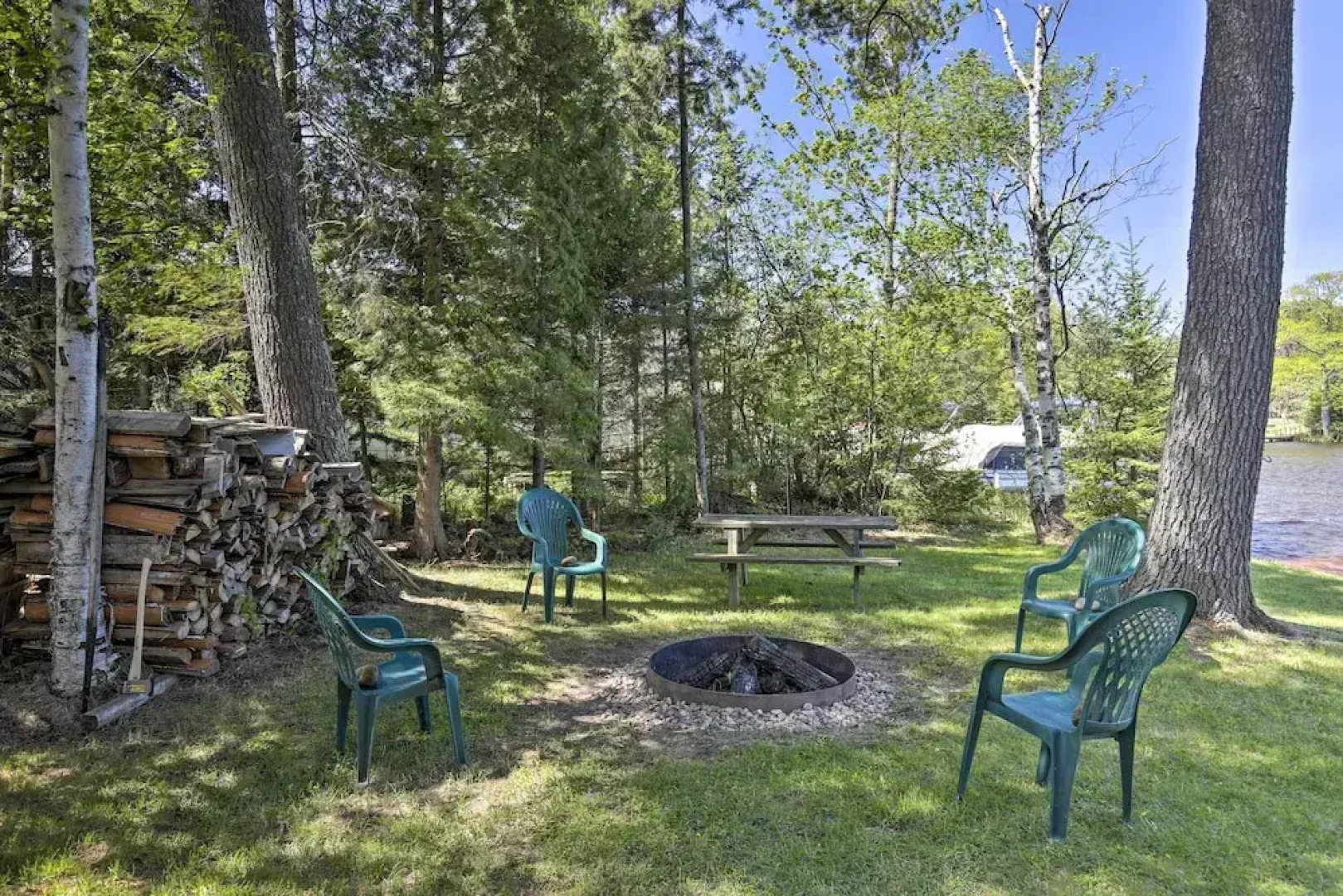 Lakefront Retreat w/ Patio, Grill + Boat Dock!