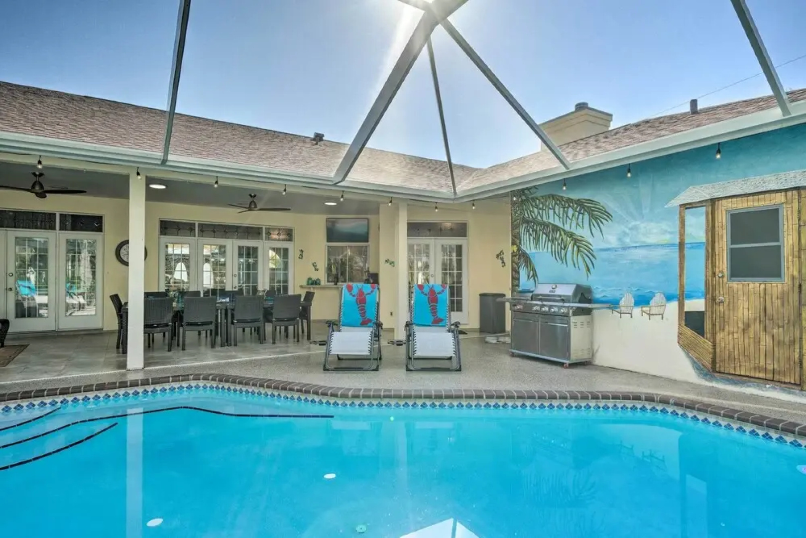 Pool & Fire Pit: Cape Coral Golf Course Getaway