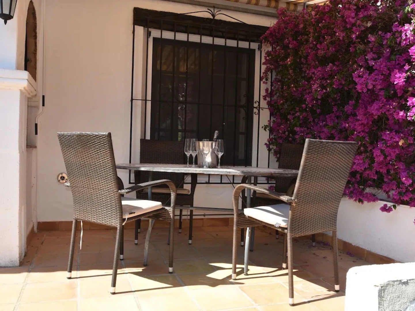 Typical Spanish House Large Pool in a Small Urbanization Near the Sea