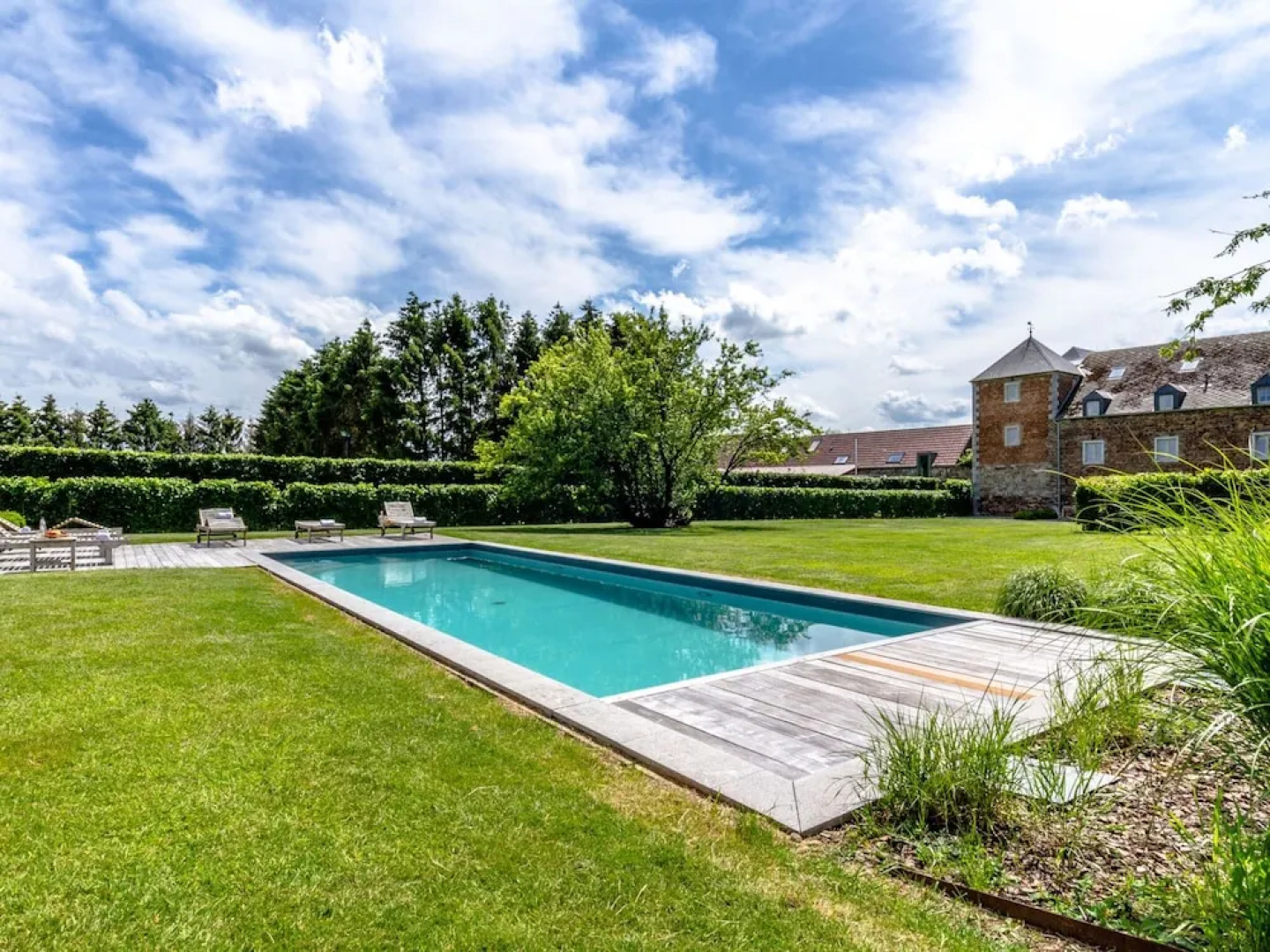 Castle Farmhouse in Condroz With Heated Pool