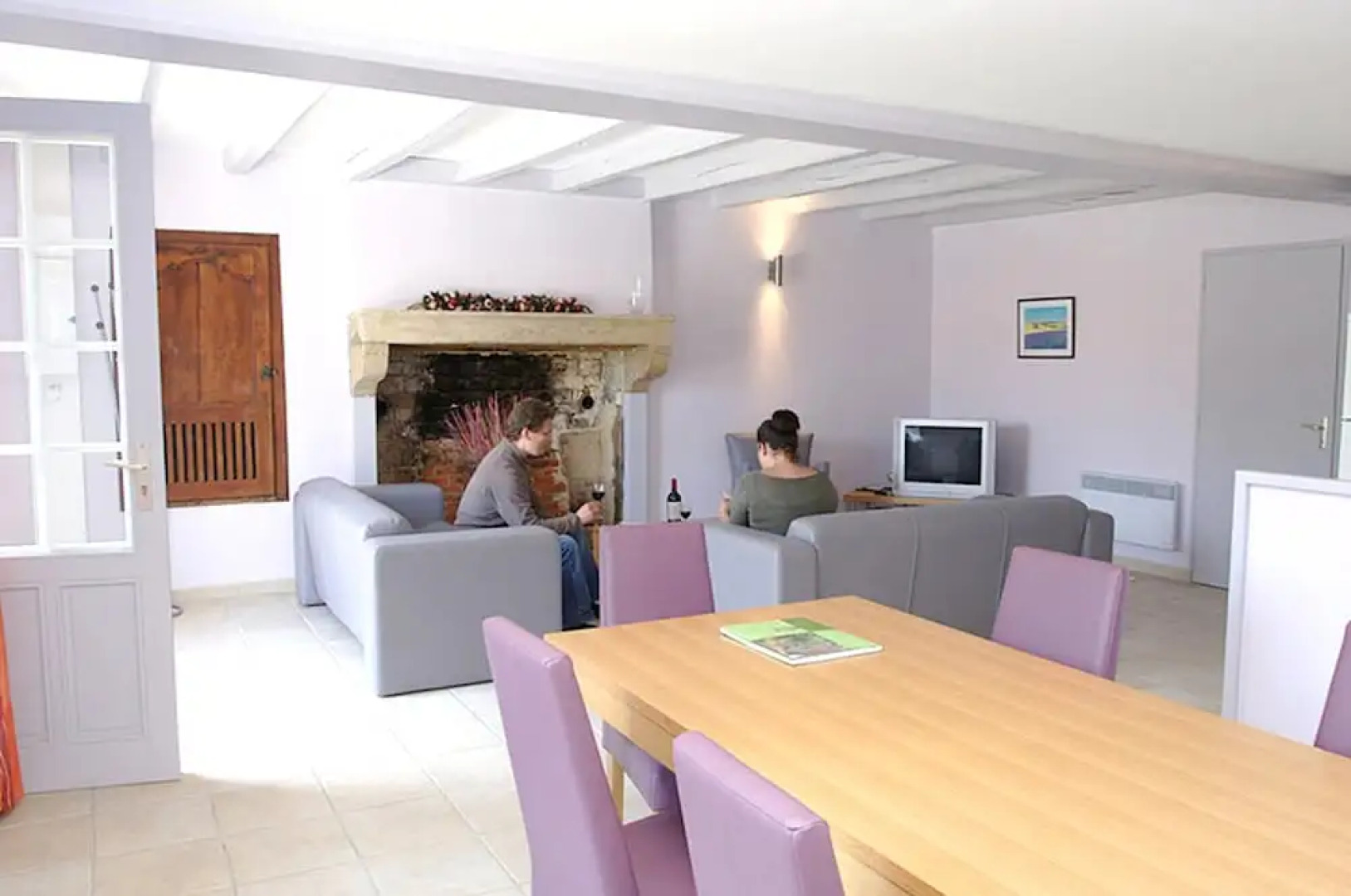 House With 4 Bedrooms in Saint-vincent-la-châtre, With Pool Access, Fu