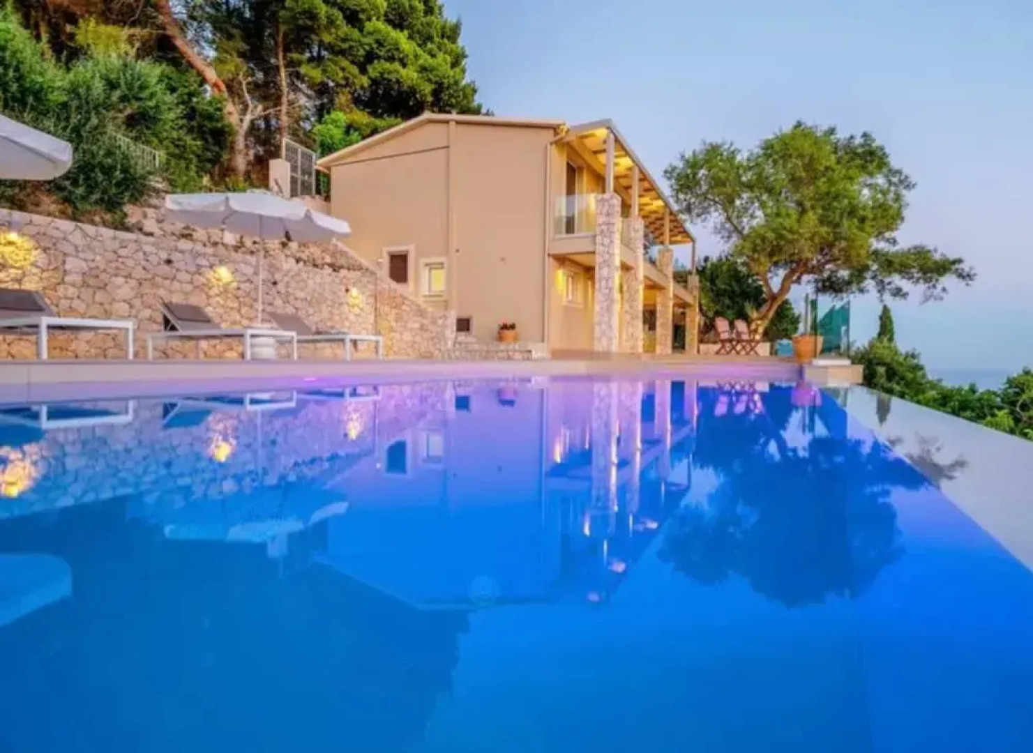 Villa with sea view Kontogialos