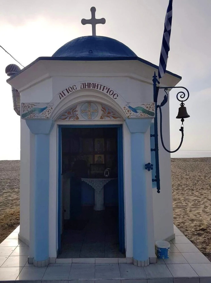 Studio in Paralia, With Wonderful sea View, Furnished Balcony and Wifi