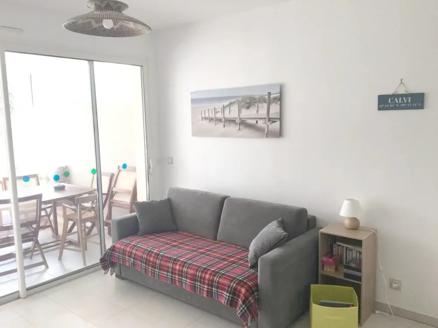 Apartment With one Bedroom in Calvi, With Wonderful sea View, Furnishe