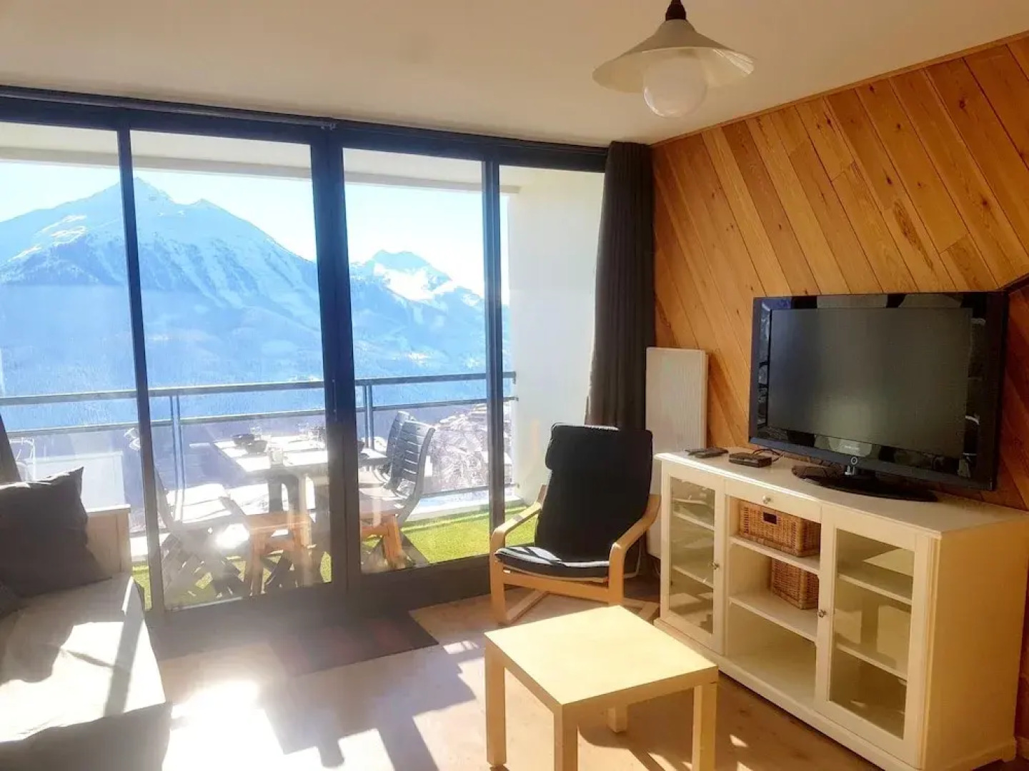 Apartment With one Bedroom in Orcières, With Wonderful Mountain View a