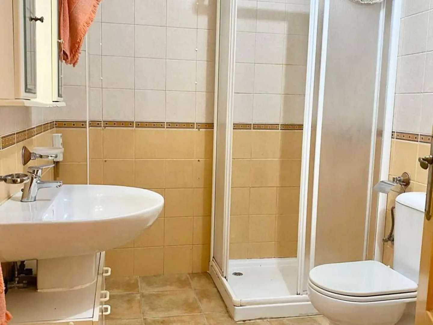 Spacious apartment in Villaricos with sea view