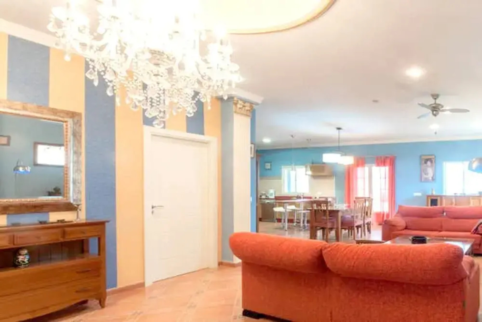 Villa With 4 Bedrooms in Llutxent, With Wonderful Mountain View, Private Pool, Terrace