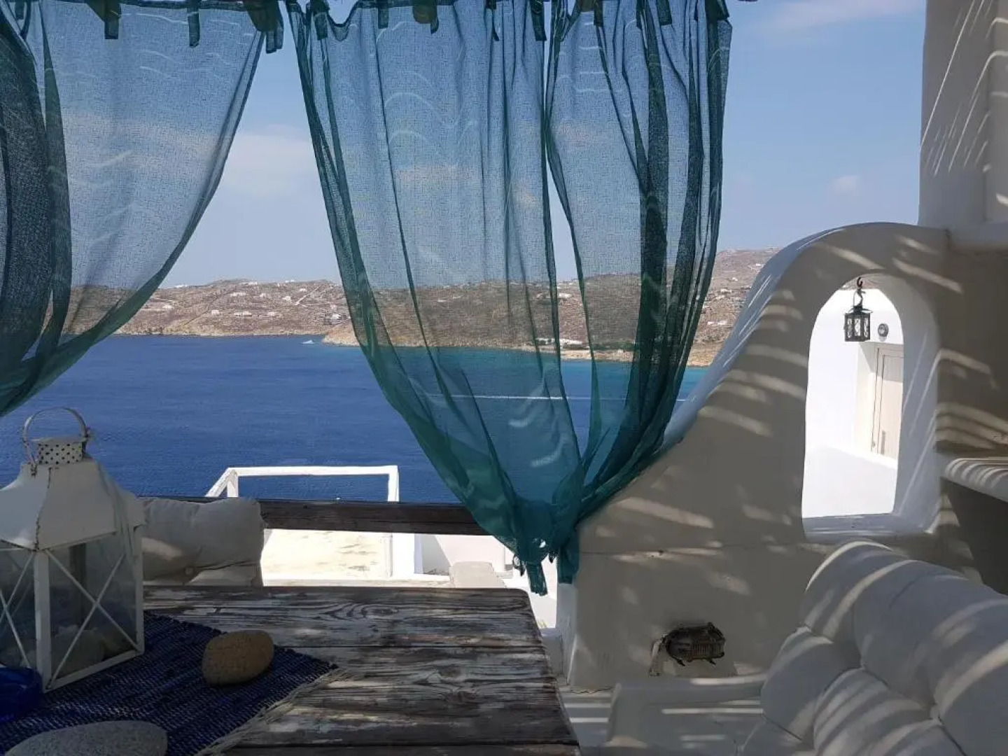 Mykonos studio with sea view