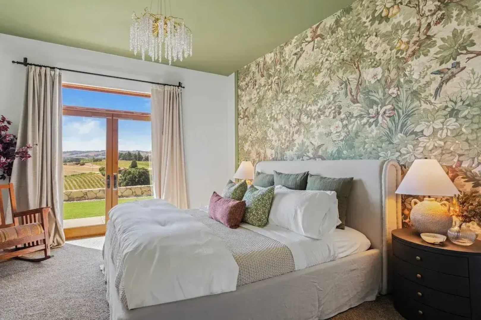 Wine Country Escape w/ Views + Wine Cellar & Gym Caterina Dusi Vineyard by Avantstay