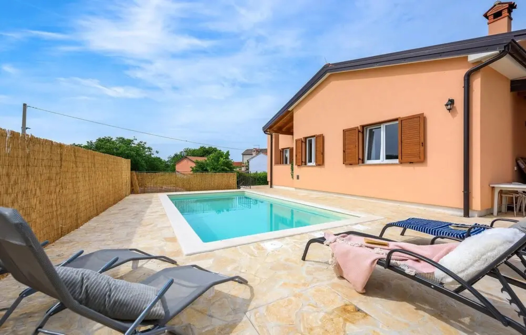 Awesome Home in Buje With Outdoor Swimming Pool, Wifi and 2 Bedrooms