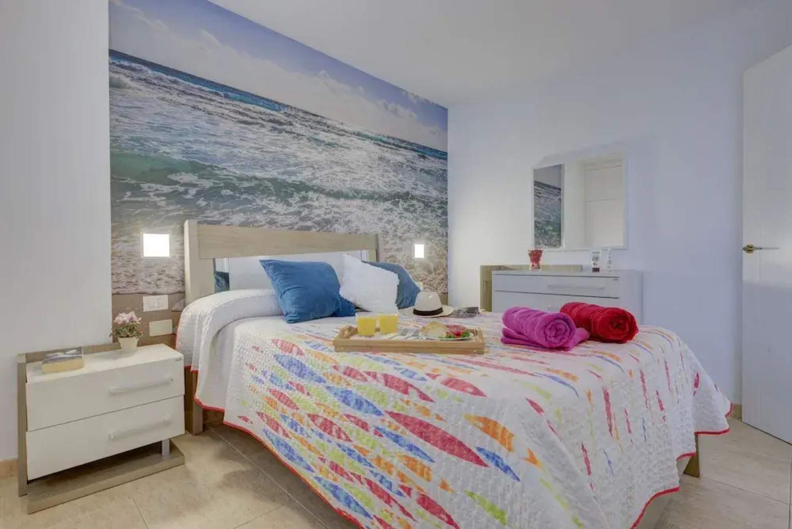 307 Bright Apartment, Sea View, WiFi, Air Conditioning