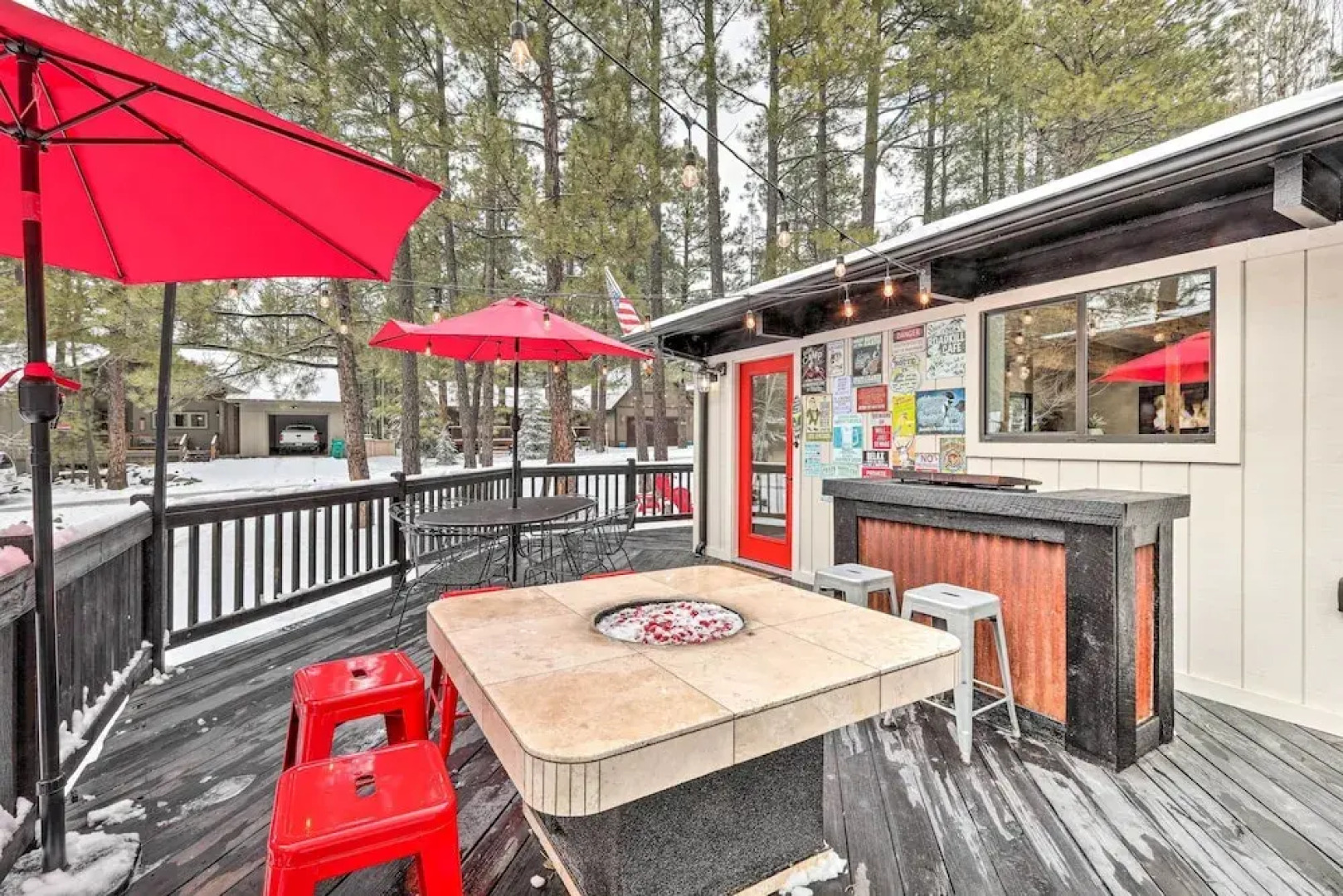 Fire Pit + ATV Trail Access: Munds Park Cabin!