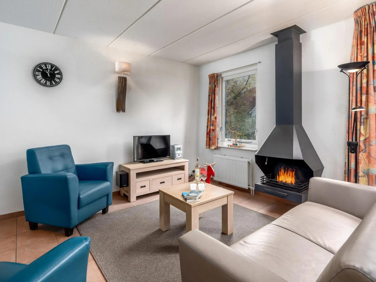 Nice holiday home with fireplace near the Drents-Friese Wold