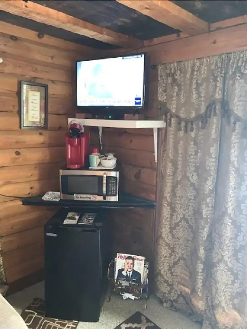 Log Cabin in the Field