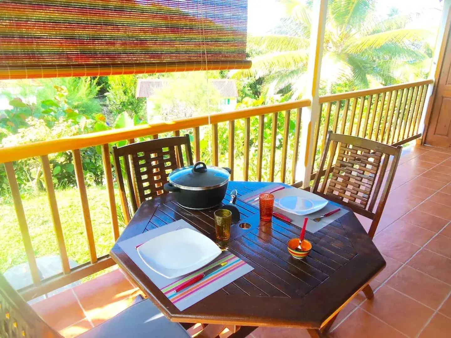 Bungalow With one Bedroom in Le Moule, With Wonderful sea View, Pool A