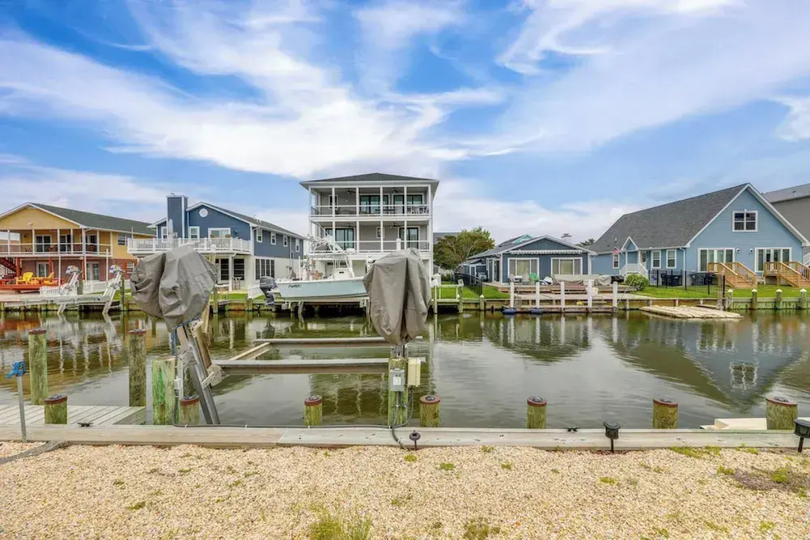 Waterfront Gem w/ Dock: 3 Mi to Fenwick Island Fun
