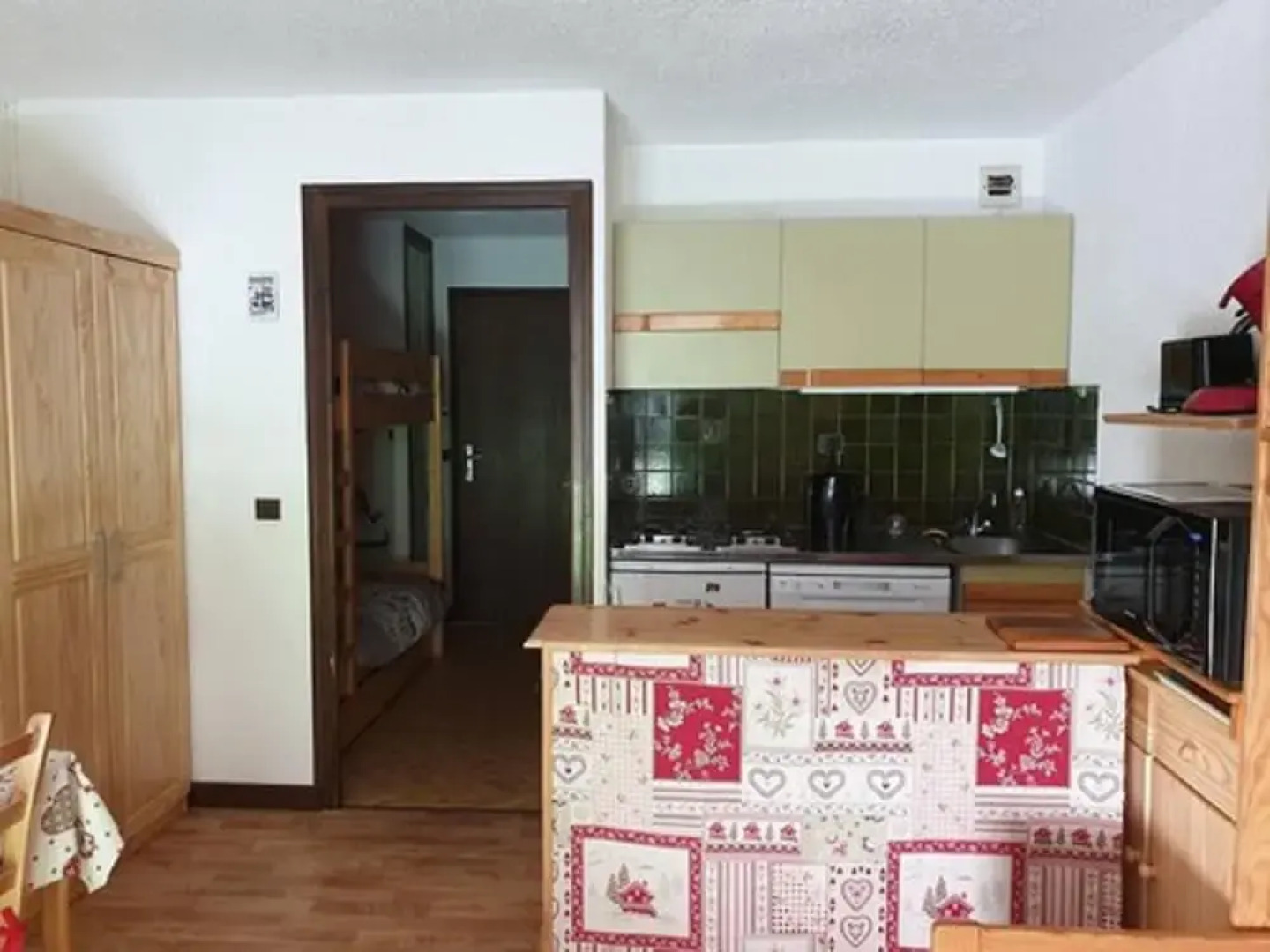 LES Cretes N°110 : Studio Cabine 4 Personnes / Studio Cabin 4 People