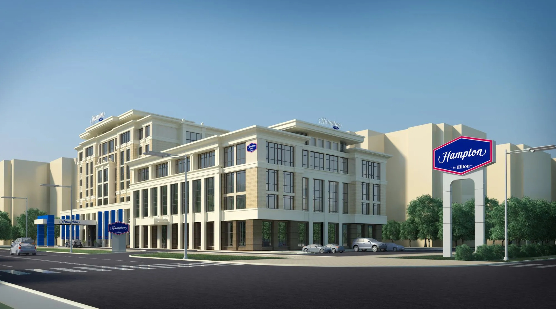 Отель Hampton by Hilton Astana Triumphal Arch