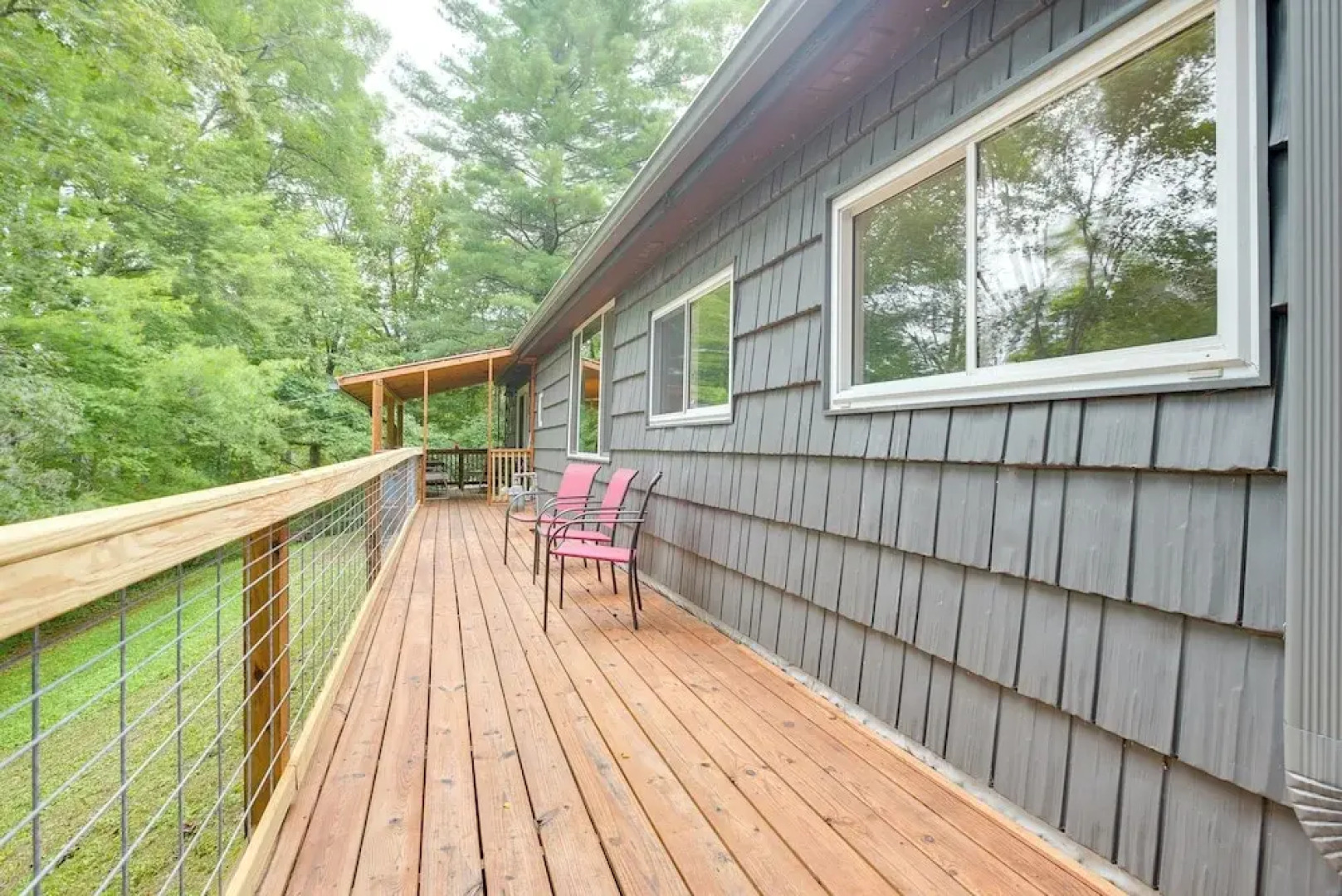 1 Mi to Burr Oak Lake: Home w/ Deck & Patio!