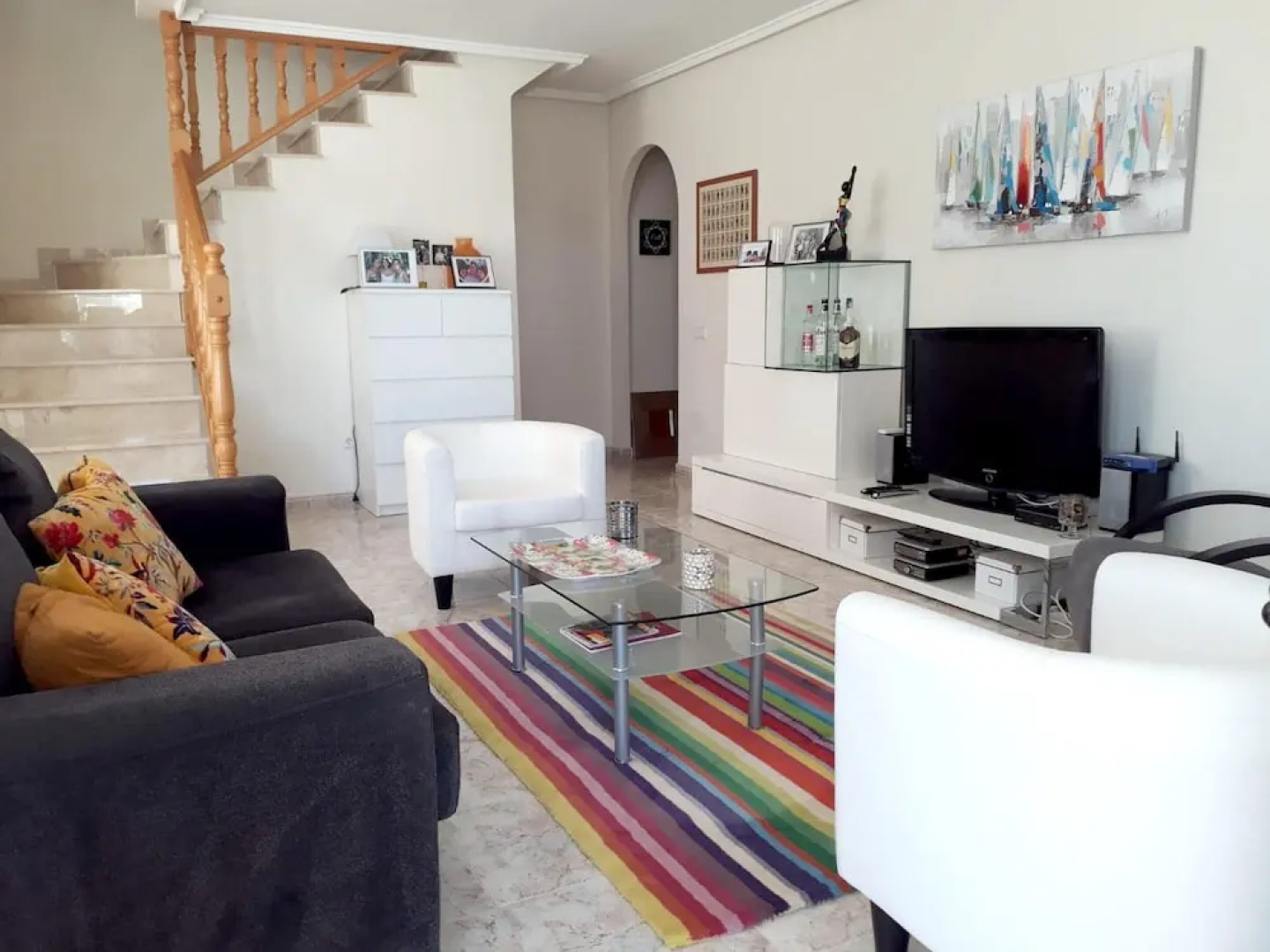 Villa With 3 Bedrooms in Ciudad Quesada, With Wonderful sea View, Private Pool, Enclosed Garden Near the Beach