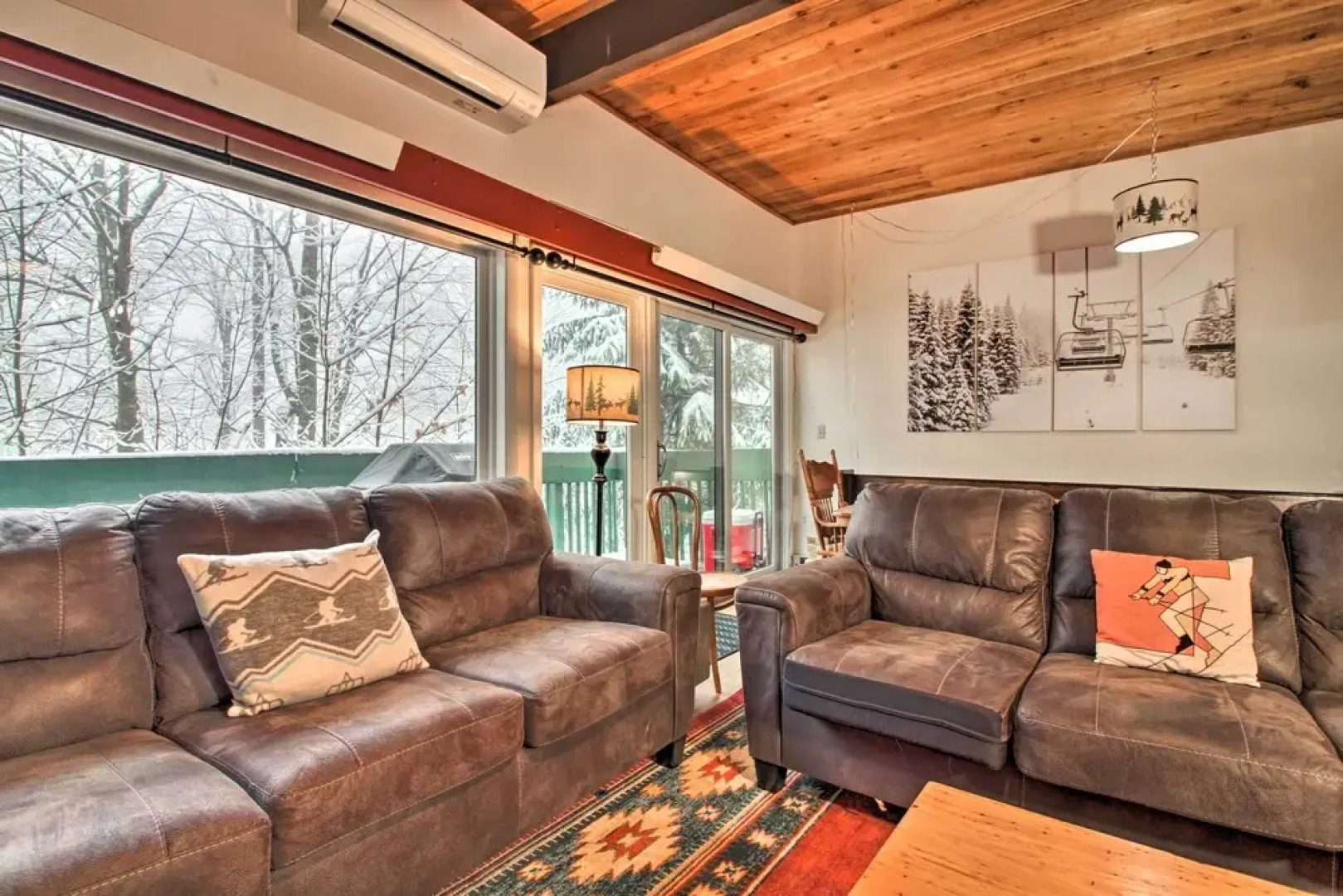 Ludlow Vacation Rental - Steps to Ski Lift!