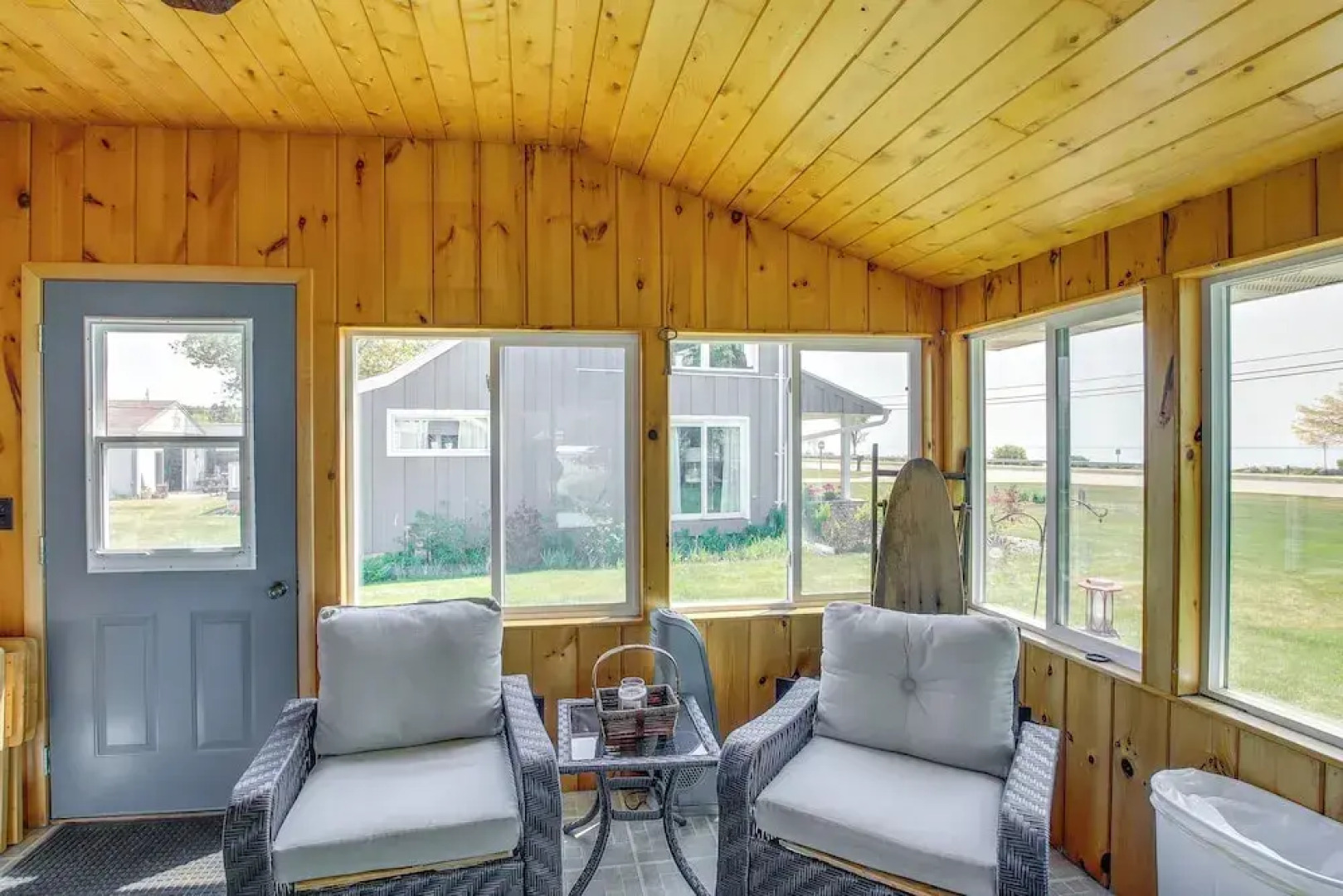 5 Mi to Point Beach State Forest: Home w/ Fire Pit