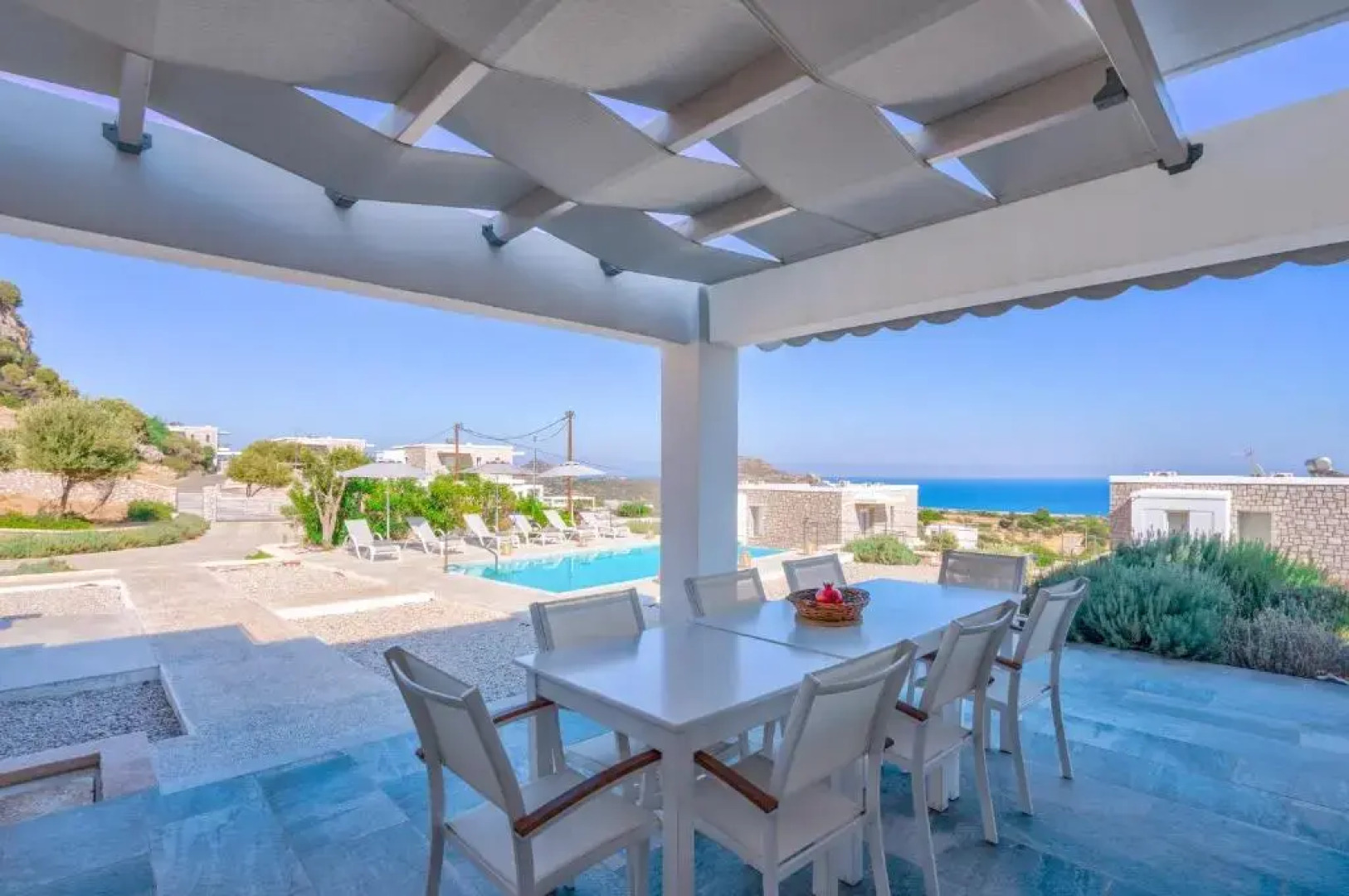 The Red Rock Villa Afandou by Rhodes4vacation