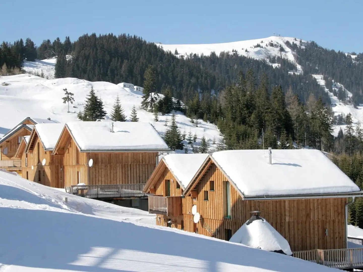 Wooden Chalet in Klippitztrl near Ski Area