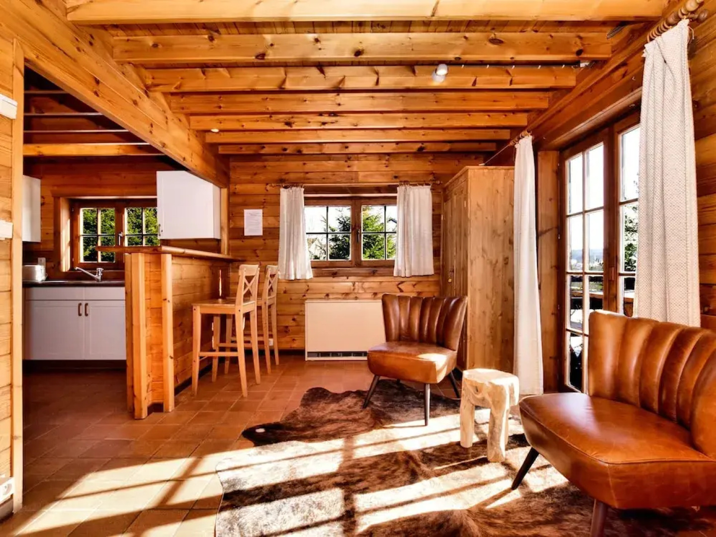 Attractive Chalet In Saint Hubert With Terrace And Garden