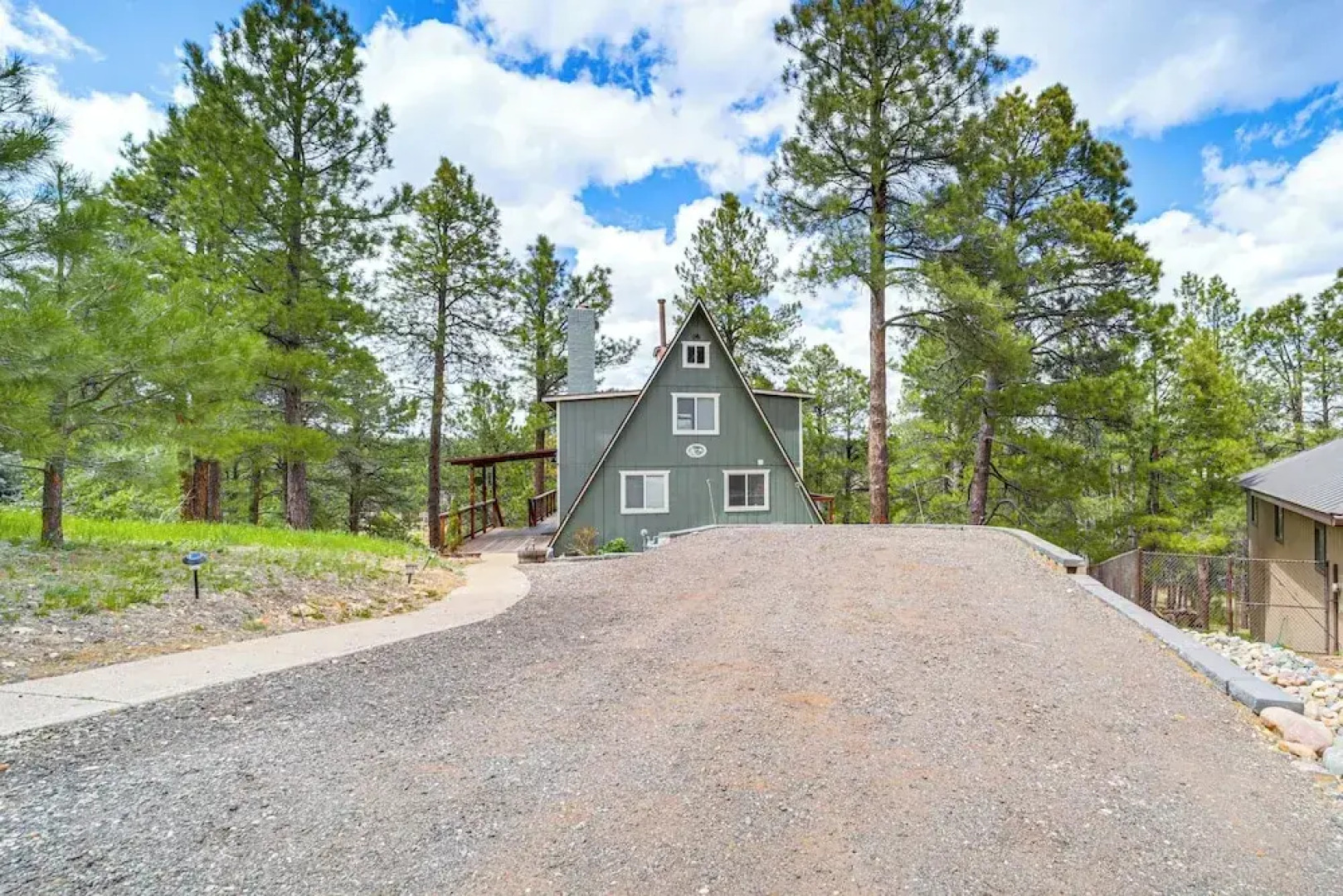 Flagstaff A-frame Cabin w/ Deck & Lovely Views!