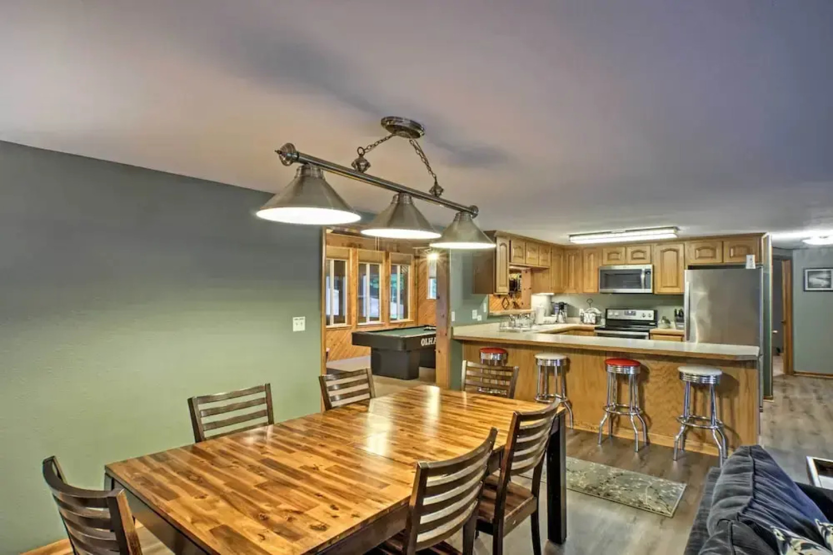 Boat Dock, Game Room: Lakefront Sunrise Beach Home