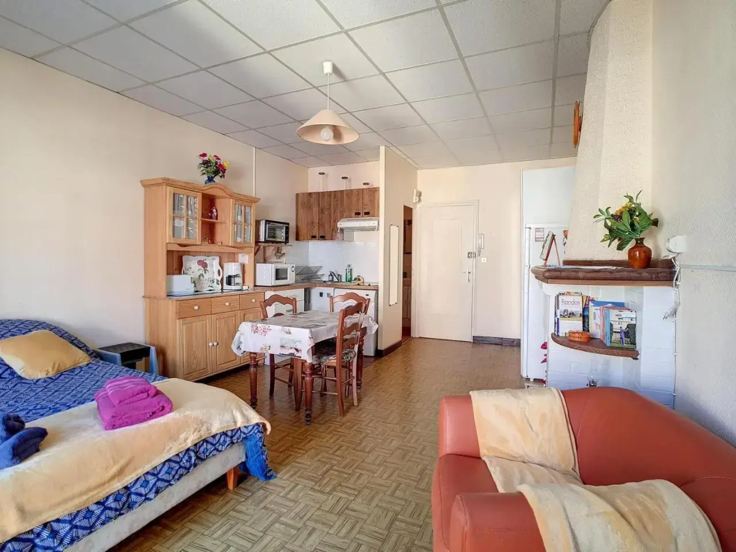 Charmant studio 4 personnes à Amélie (AB Studio)