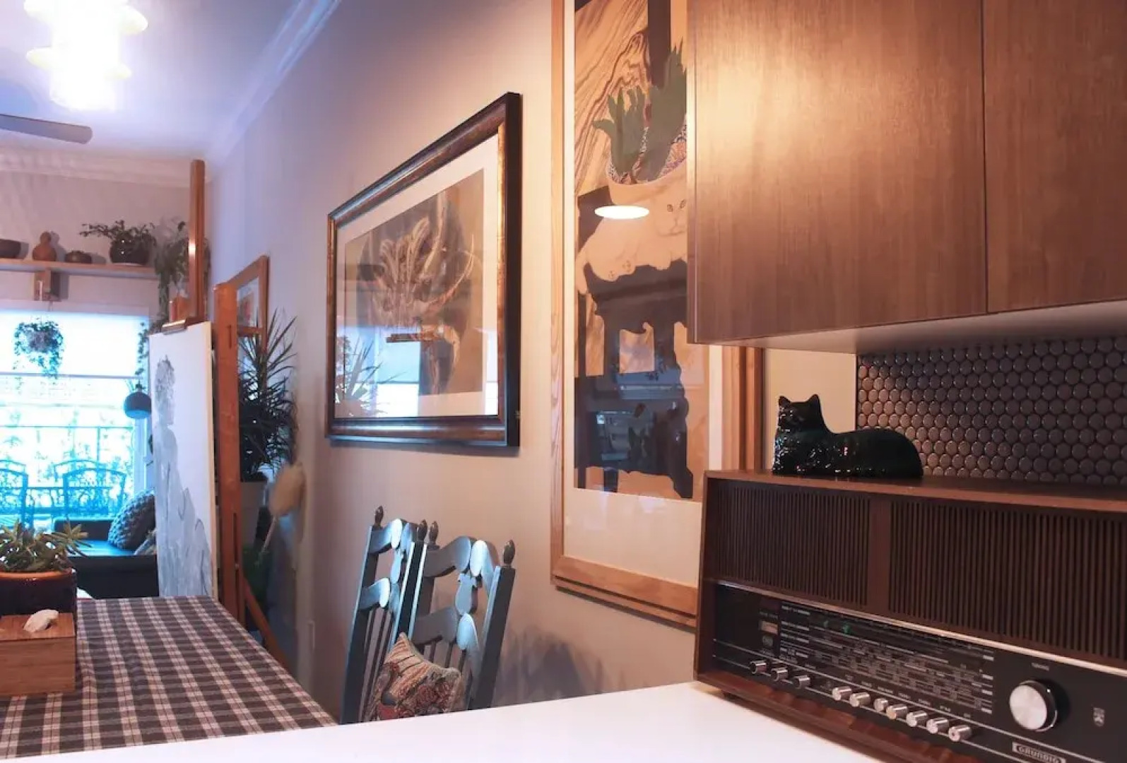 Eclectic Boho-Chic Flat & Patio by Elevate Rooms